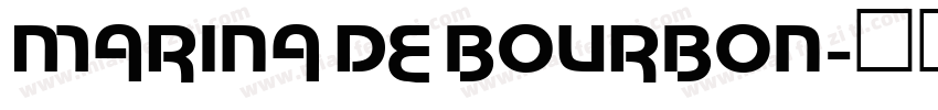MARINA DE BOURBON字体转换